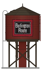 Broadway Limited 7916 HO Water Tower w/Sound Burlington CB&Q