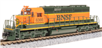 Broadway Limited 7953 N EMD SD40-2 Low-Nose Sound and DCC Paragon4 BNSF Railway #6366