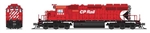 Broadway Limited 7958 N EMD SD40-2 Low-Nose Sound and DCC Paragon4 Canadian Pacific #5692