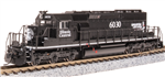 Broadway Limited 7961 N EMD SD40-2 Low-Nose Sound and DCC Paragon4 Illinois Central #6030