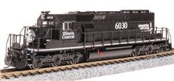 Broadway Limited 7962 N EMD SD40-2 Low-Nose Sound and DCC Paragon4 Illinois Central #6257