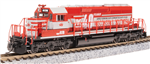 Broadway Limited 7969 N EMD SD40-2 Low-Nose Sound and DCC Paragon4 Wisconsin & Southern #4170 40th Anniversary