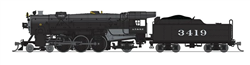 Broadway Limited 7981 N USRA 4-6-2 Heavy Pacific Sound and DCC Paragon4 Santa Fe #3426