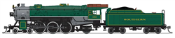 Broadway Limited 7988 N USRA 4-6-2 Heavy Pacific Sound and DCC Paragon4 Southern Railway #1391
