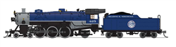 Broadway Limited 8075 N USRA 4-6-2 Light Pacific Standard DC Stealth Reading Blue Mountain & Northern #425