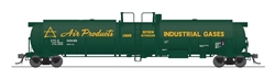 Broadway Limited 8031 HO High-Capacity Cryogenic Tank Car 2-Pack Air Products