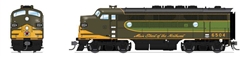 Broadway Limited 8164 HO EMD F3 A-Unpowered B Set Sound and DCC Paragon4 Northern Pacific #6504A 6504B