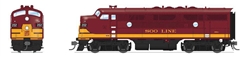 Broadway Limited 8175 HO EMD F3A Sound and DCC Paragon4 Soo Line #202A