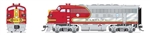 Broadway Limited 8198 HO EMD F7A Sound and DCC Paragon4 Santa Fe #334L