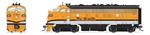 Broadway Limited 8203 HO EMD F7A Sound and DCC Paragon4 Denver & Rio Grande Western #5644