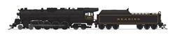 Broadway Limited 8243 N RDG Class T-1 4-8-4 Standard DC Stealth Reading #2102 Iron Horse Rambles Excursion