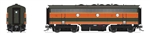 Broadway Limited 8309 HO EMD F7B Standard DC Stealth Great Northern #454C