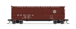 Broadway Limited 8455 N PRR K7 Stock Car with Cattle Sounds Pennsylvania Railroad #135396