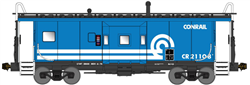 Bluford 41060 N International Car Bay Window Caboose Phase 1 Conrail #21108