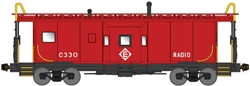 Bluford 41070 N International Car Bay Window Caboose Phase 1 Erie Lackawanna C330