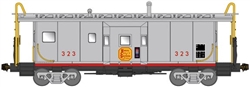 Bluford 41110 N International Car Bay Window Caboose Phase 1 Kansas City Southern #323