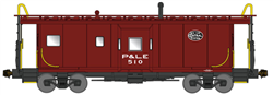 Bluford 42100 N International Car Bay Window Caboose Phase 2 Pittsburgh & Lake Erie #510