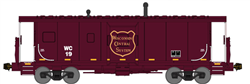 Bluford 42110 N International Car Bay Window Caboose Phase 2 Wisconsin Central Shoving Platform #19