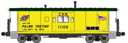 Bluford 43040 N International Car Bay Window Caboose Phase 3 Chicago & North Western #11106