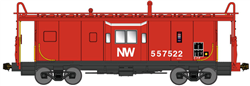 Bluford Shops 43060 N International Car Bay Window Caboose Phase 3 Norfolk & Western 557522