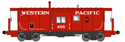 Bluford 44190 N International Car Bay Window Caboose Phase 4 Western Pacific #466