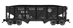 Bluford 63125 N 2 Bay War Emergency Composite Hopper Baltimore & Ohio B&O 30830