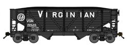Bluford 63217 N 2 Bay War Emergency Composite Hopper Virginian VGN 15903