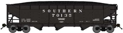 Bluford 74001 N 70-Ton Offset-Side 3-Bay Hopper w/ Load Southern Railway Appalachia Div.