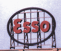 Blair Line 1510 Laser-Cut Wood Billboards Small for Z N & HO Esso