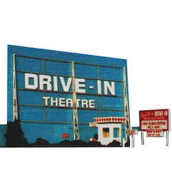 Blair Line 168 HO Drive-In Theatre Kit