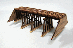 Blair Line 171 HO Pile & Frame Trestle Laser-Cut Kit