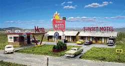 Blair Line 2001 HO Sunset Motel Kit