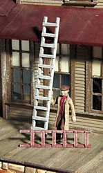 Banta Modelworks 719 O Wood Ladder Set 5Pc Kit