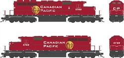 Bowser 25316 HO GMD SD40-2 "B" Unit LokSound 5 and DCC Executive Line Canadian Pacific #5670 