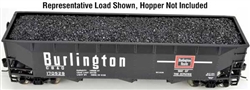 Bowser 31520 HO Coal Load 2-Pack Fits Accurail 55-Ton Hoppers