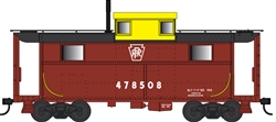 Bowser 38087 N PRR Class N5 Steel Caboose Pennsylvania 478508 Tuscan Plain Keystone Cupola
