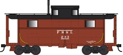 Bowser 38095 N PRR Class N5 Steel Caboose Pennsylvania Reading Seashore Lines 233 Tuscan
