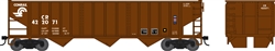Bowser 42476 HO 70-Ton 14-Panel 3-Bay Hopper Conrail 422071