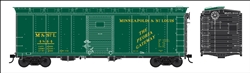 Bowser 42724 HO 40' Single Door Boxcar Minneapolis & St. Louis #4844