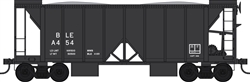 Bowser 42783 HO 2 Bay Ballast Hopper Bessemer & Lake Erie B&LE A450