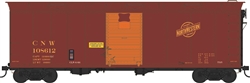 Bowser 43155 HO 40' Single-Door Boxcar w/Roof Hatches Chicago & North Western #108612