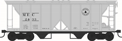 Bowser 43279 HO 70-Ton 2-Bay Covered Hopper w/Open Sides Maine Central #2441