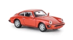Brekina 16319 HO 1974 Porsche 911 Targa Assembled Metallic Red