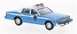 Brekina 19704 HO 1987 Chevrolet Caprice Sedan Assembled New York Police Department