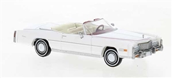 Brekina 19751 HO Cadillac Eldorado Convertible White