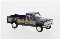 Brekina 19812 HO Jeep Gladiator Blue/Gold