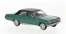 Brekina 20760 HO 1964 Opel Diplomat A Sedan Assembled Metallic Green Black