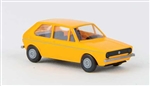 Brekina 25547 HO 1974-1981 Volkswagen Golf I Station Wagon Assembled Golden Orange