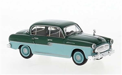 Brekina 27481 HO 1959 Sachsenring P 240 Sedan Assembled Blue