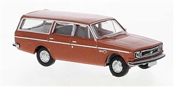 Brekina 29471 HO 1968-1973 Volvo Series 145 Station Wagon Assembled Copper